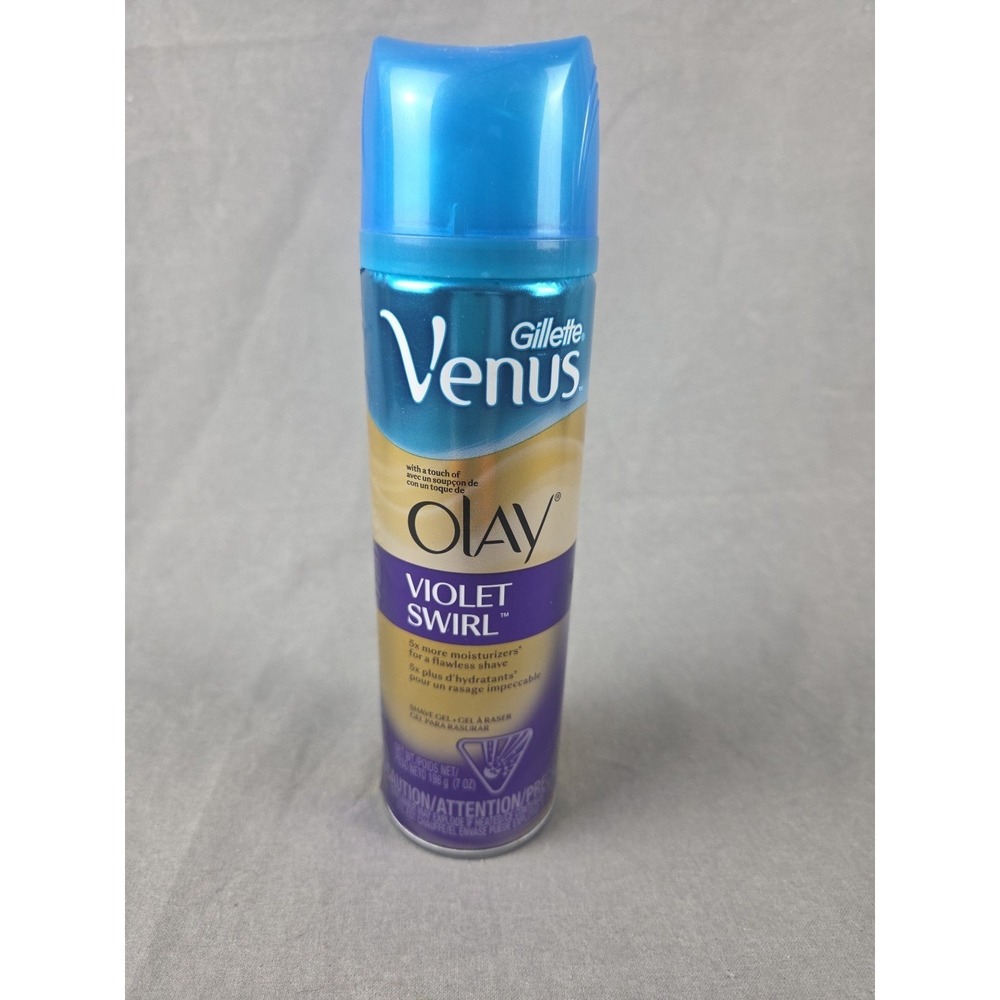 Gillette Venus Olay Violet Swirl‎ Shave Gel 7 Oz New Discontinued Item